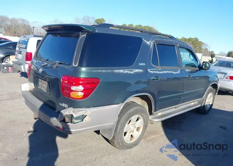 2002 Toyota Sequoia Sr5 V8 from USA, damaged, VIN 5TDZT34A92S125579